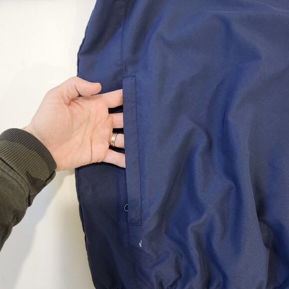 FootJoy Windshirt Mens XL Dark Blue Short Sleeve Golf Pullover FLAW - Picture 5 of 12